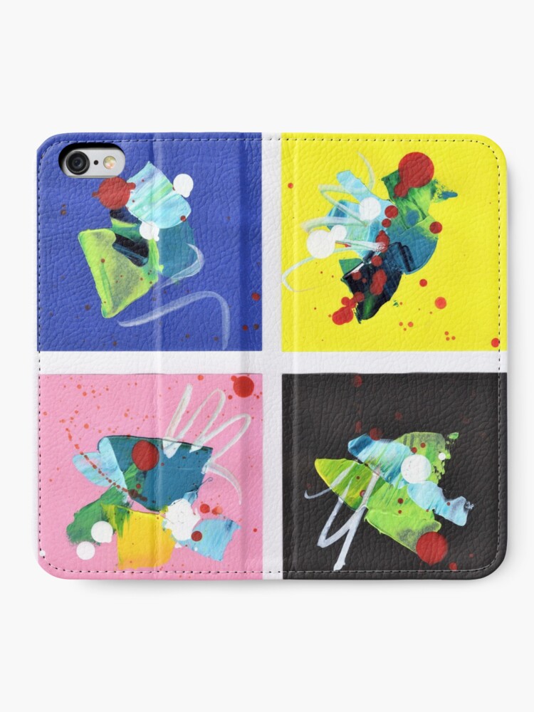 Alternate view of Game of Colors iPhone Wallet
