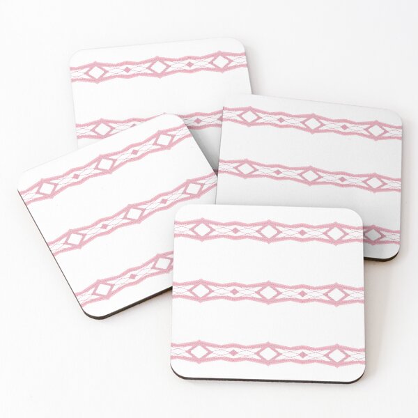 Item preview, Dainty Pink and White designed and sold by Poetic Patterns Studio.