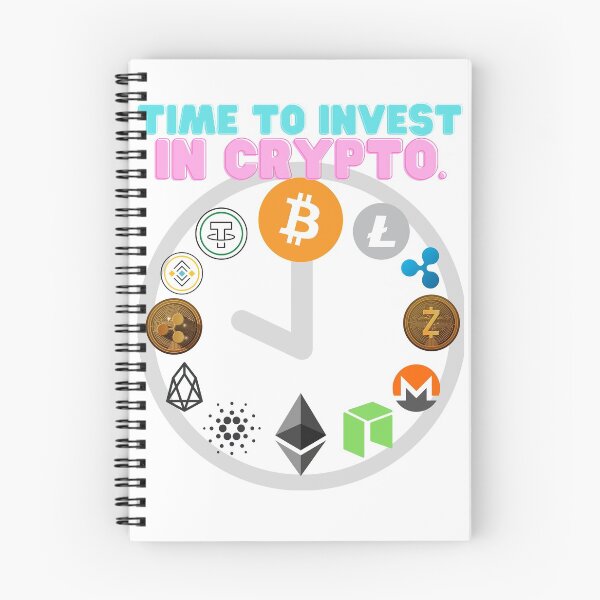 Item preview, Time to Invest in Crypto, Bitcoin, Cryptocurrency designed and sold by WinningUniverse.