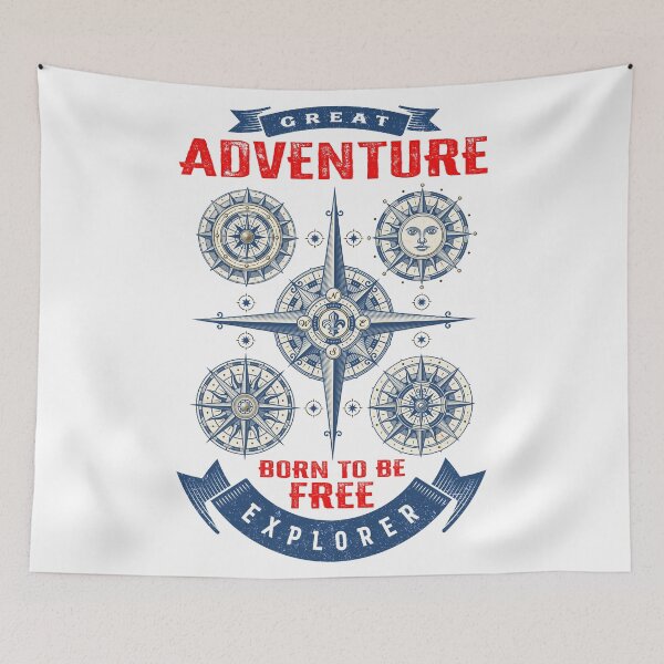 Item preview, Great Adventure Explorer Compass designed and sold by MaddFictional.