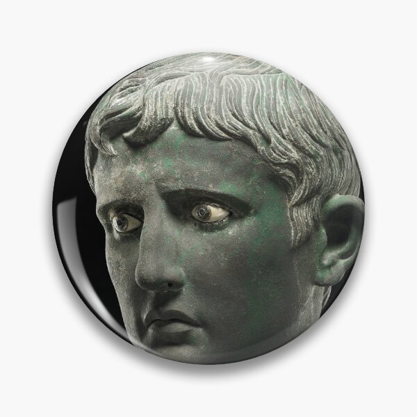 Artikelvorschau, Bronzekopf des Augustus - BigArt entworfen und verkauft von BigArt.