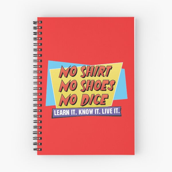Item preview, No Shirt. No Shoes. No Dice. designed and sold by CuriousCurios.