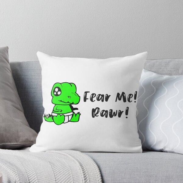 Item preview, Cute Baby Dinosaur Fear Me t-shirt designed and sold by wear4gamers.