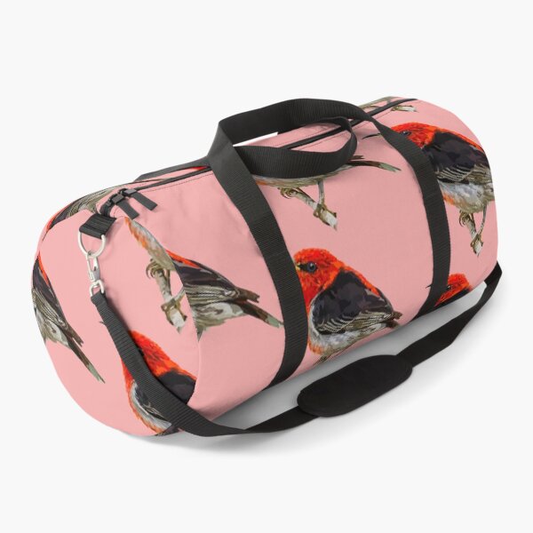 Item preview, Scarlet Honeyeater Geometric Art Low Poly designed and sold by Wendy Steinberg Artist.