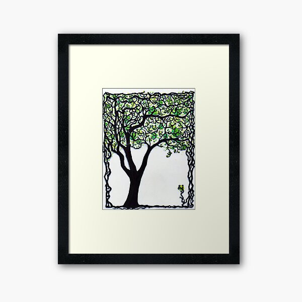 Tree Framed Art Print