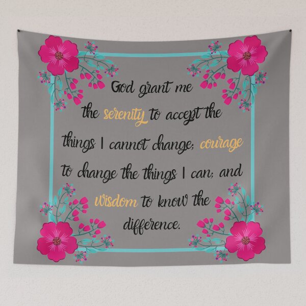 Item preview, God grant me serenity, courage, wisdom designed and sold by IMFearfullyMade.