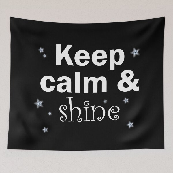 Item preview, Keep calm and shine designed and sold by Moraable.