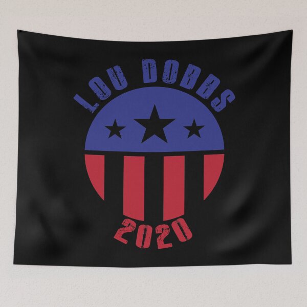 Item preview, lou american flags dobbs designed and sold by tinypurpleland.