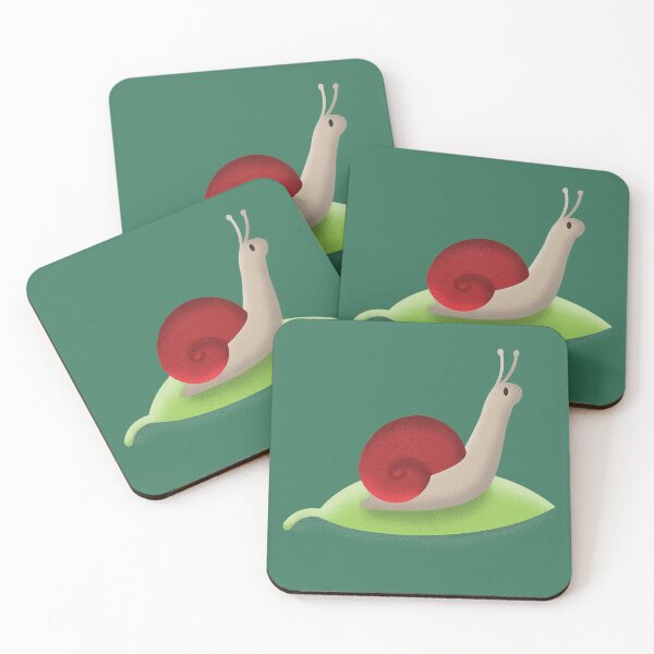 Item preview, Snail on a Leaf designed and sold by MicRoWoRldS.