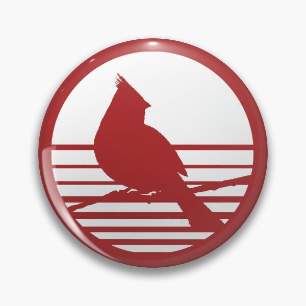 Item preview, Bright Red Cardinal Bird Silhouette designed and sold by engsasa.