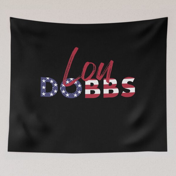 Item preview, Lou Dobbs American Flag Retro Vintage designed and sold by tinypurpleland.