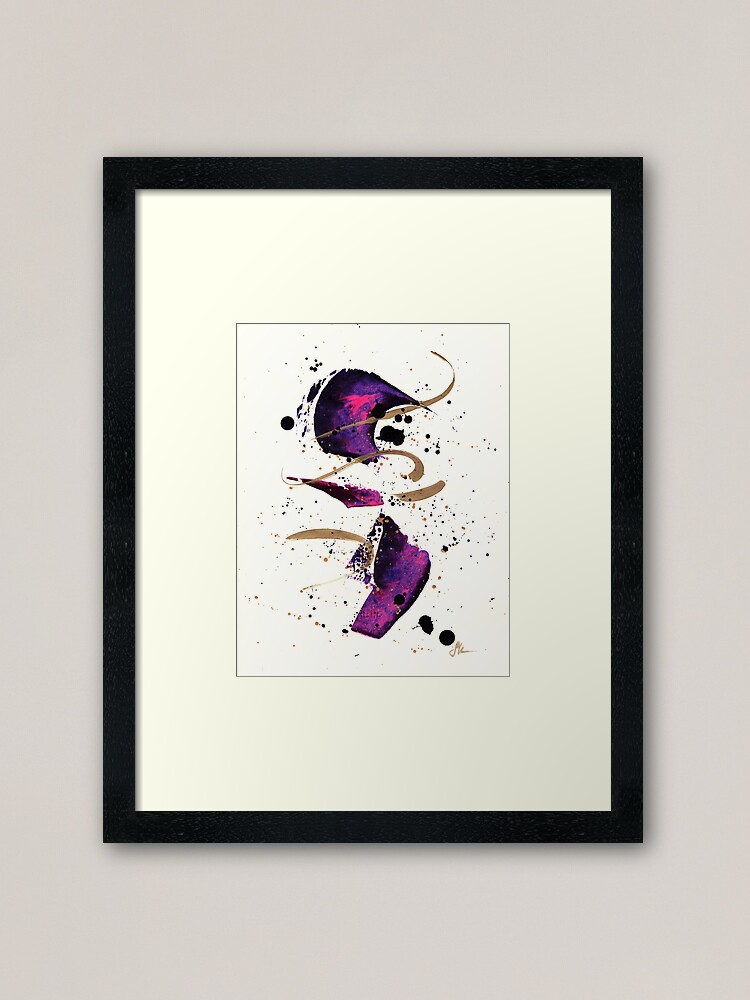 Alternate view of Genie Framed Art Print