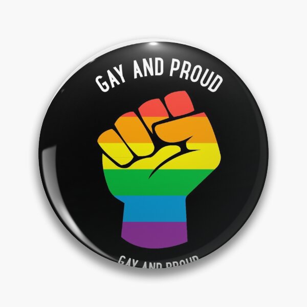 Item preview, gay and proud  designed and sold by joshua pierre.