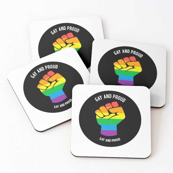 Item preview, gay and proud designed and sold by joshua pierre.