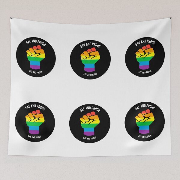 Item preview, gay and proud designed and sold by joshua pierre.
