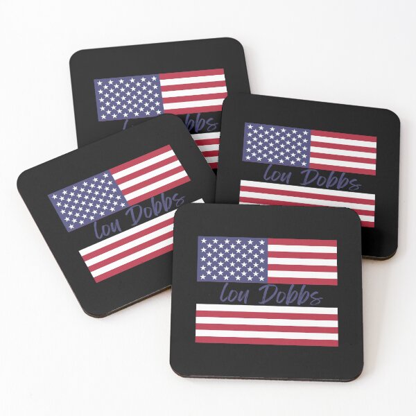 Item preview, Lou Dobbs American Flag Retro Vintage designed and sold by tinypurpleland.