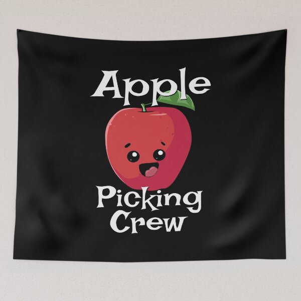 Item preview, Apple Picking Crew Cute Autumn Orchard Farm designed and sold by Bonehead Creations.