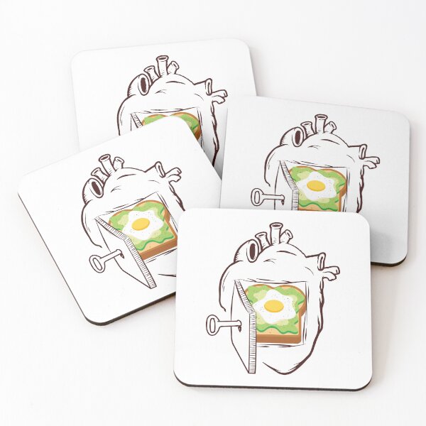 Item preview, Avo Toast With Egg designed and sold by foodisthekey.