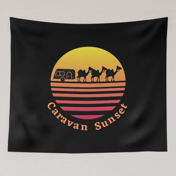 Item preview, Caravan Sunset designed and sold by AtarangiDesigns.