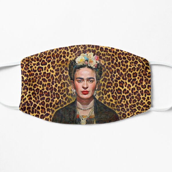 Leopard Frida Flat Mask