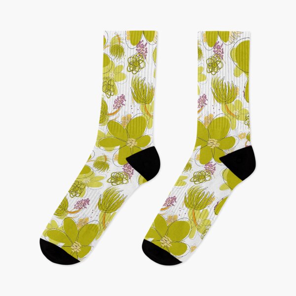 Item preview, Pretty Green flower pattern. designed and sold by LaBellCreative.