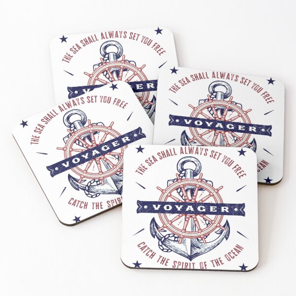 Item preview, Ancla de la Voyager y rueda de barco designed and sold by MaddFictional.