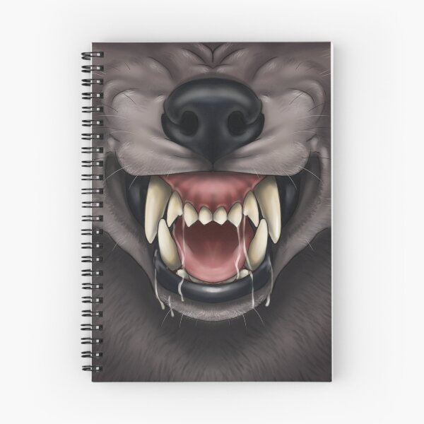 Item preview, Snarling Werewolf Face (drooly) designed and sold by SidianArts.