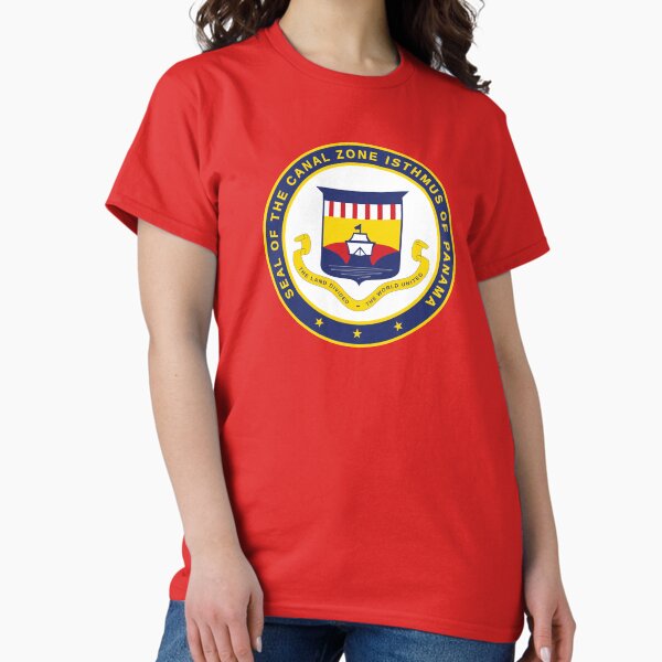 Item preview, Seal of the Canal Zone Isthmus of Panama designed and sold by twigandtrunk.