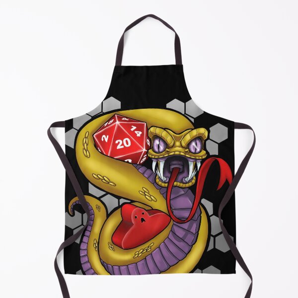 Item preview, Snake, Meeple and d20 designed and sold by Alishadoesart.