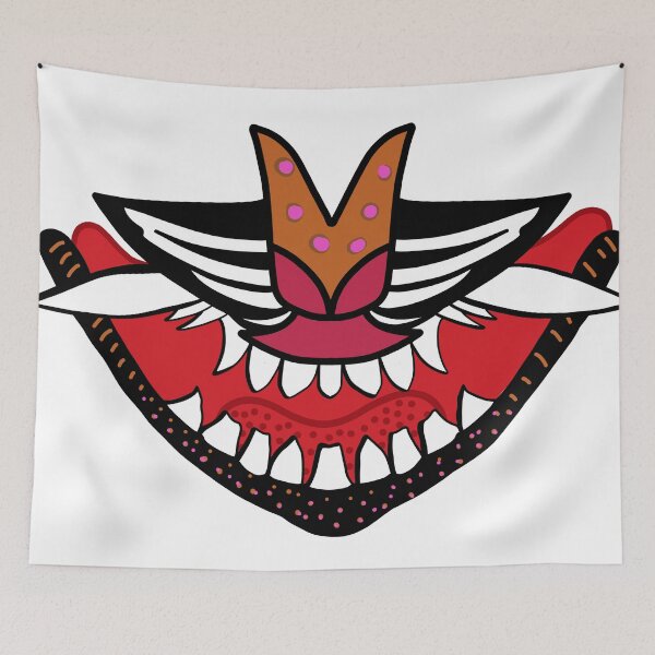 Item preview, Halloween funny Tiger mouth  designed and sold by HibouMagique.