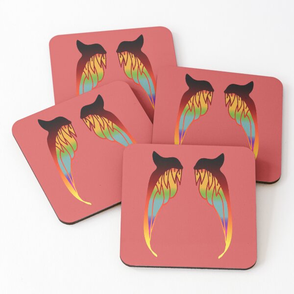 Item preview, Faerie Wings you can wear!!!! (Sunset Rainbow) designed and sold by foxandtigersden.