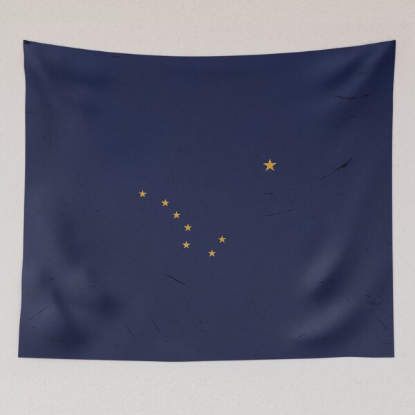 Item preview, Alaska Flag Wall designed and sold by TRowanDesign.