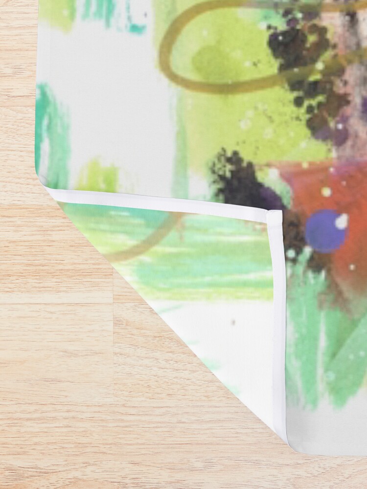 Alternate view of Deep Breath Shower Curtain