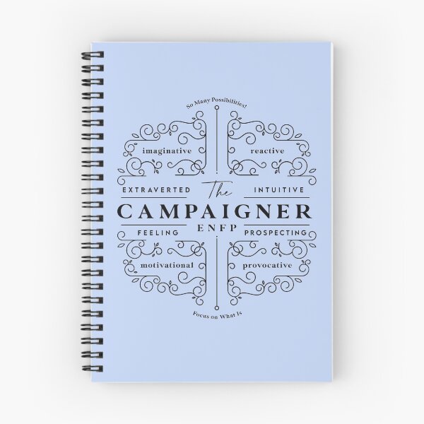 Item preview, ENFP Campaigner Personality type traits MBTI designed and sold by Bless-Up-Store.