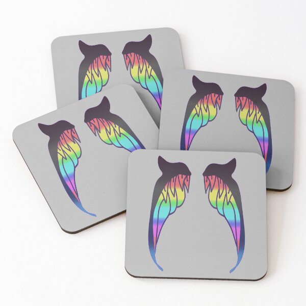 Item preview, Faerie Wings you can wear!!!! (Stormy Rainbow) designed and sold by foxandtigersden.