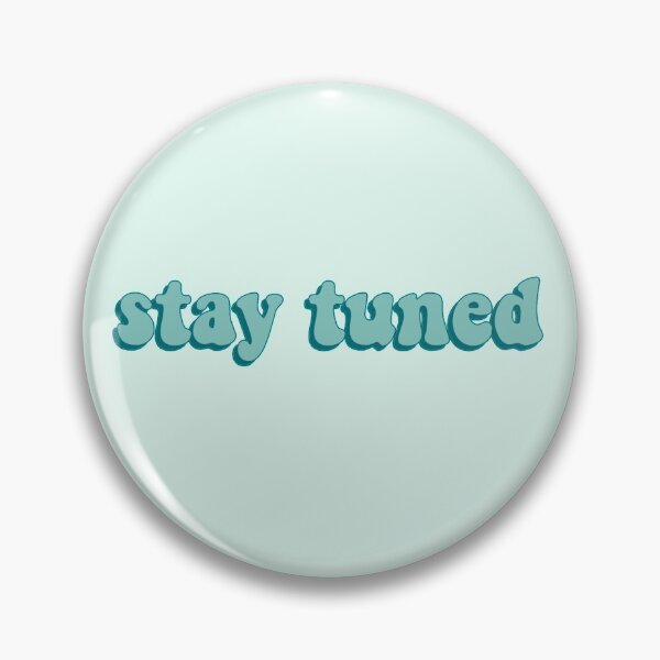 Item preview, stay tuned teal designed and sold by crownyart.