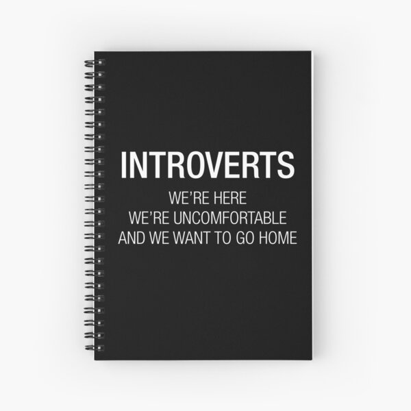 Item preview, INTROVERTS designed and sold by RecoveryGift.