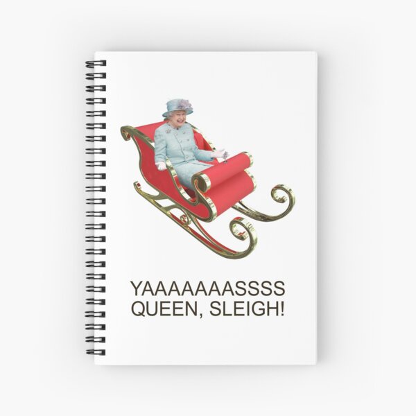 Item preview, YAAAAASS QUEEN, SLEIGH! designed and sold by RecoveryGift.