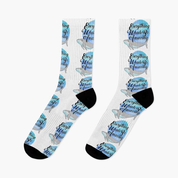 Item preview, Everything Whale be Amazing designed and sold by Vavavali.