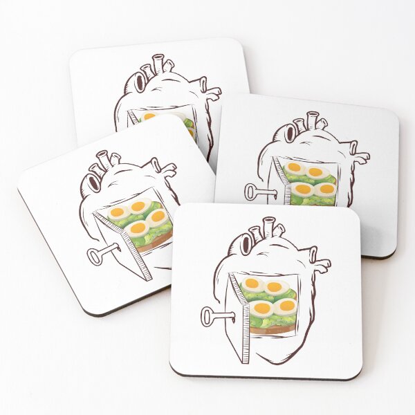 Item preview, Avocado and Hard Boiled Eggs On Toast designed and sold by foodisthekey.
