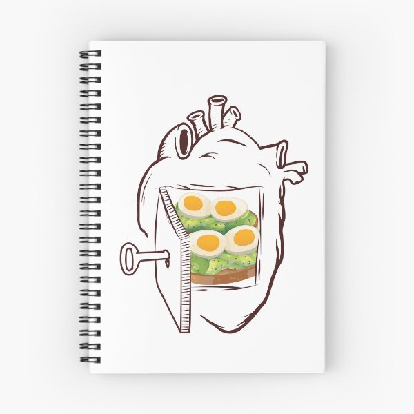 Item preview, Avocado and Hard Boiled Eggs On Toast designed and sold by foodisthekey.