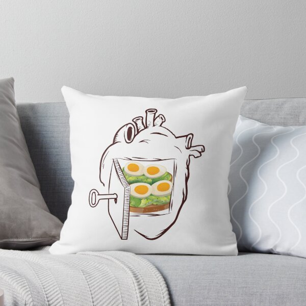 Item preview, Avocado and Hard Boiled Eggs On Toast designed and sold by foodisthekey.