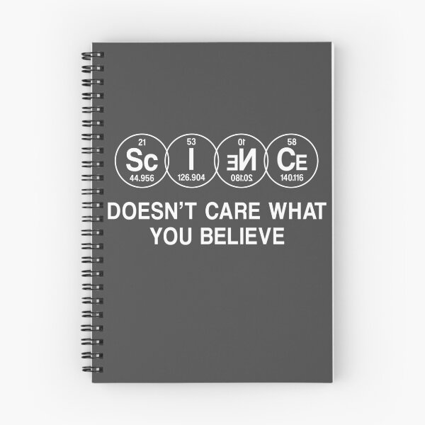 Item preview, Science Doesn't Care What You Believe (White) designed and sold by RecoveryGift.