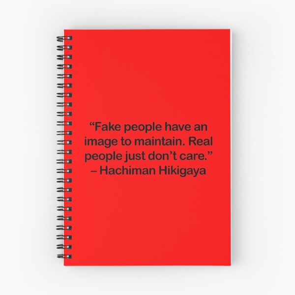 Item preview, Hachiman Hikigaya - Quote designed and sold by Epicanimequotes.