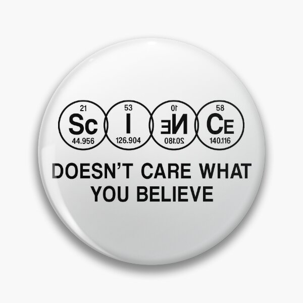 Item preview, Science Doesn't Care What You Believe (Black) designed and sold by RecoveryGift.