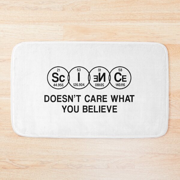 Item preview, Science Doesn't Care What You Believe (Black) designed and sold by RecoveryGift.