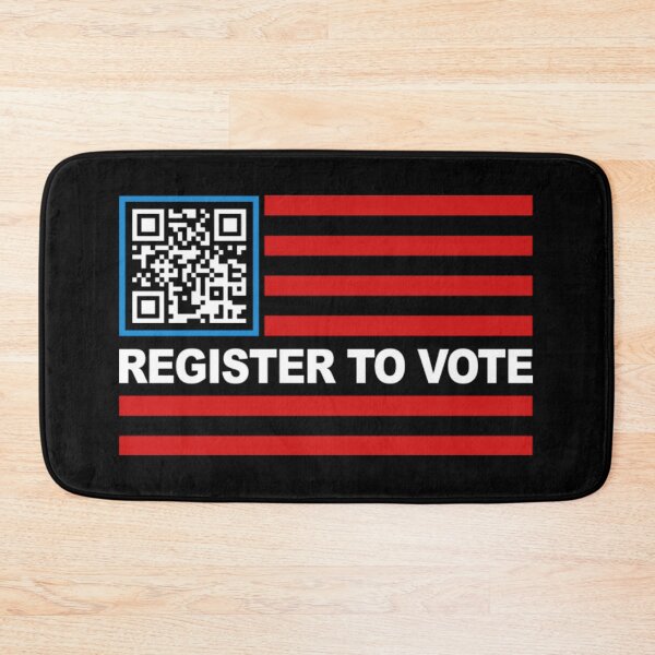 Item preview, Register To Vote American Flag QR Code designed and sold by trendingshop97.