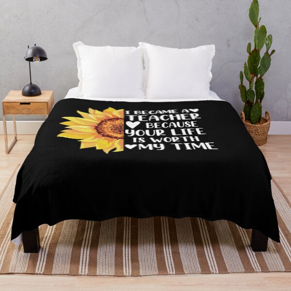 Item preview, I Became A Teacher Because Your Life Is Worth My Time designed and sold by chris-ellis-art.