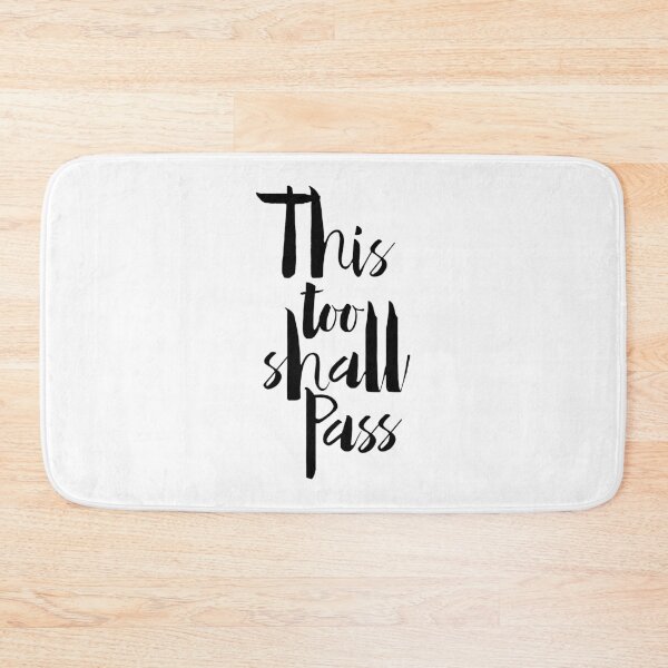 Item preview, This Too Shall Pass designed and sold by RecoveryGift.