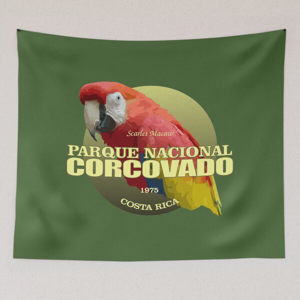 Item preview, Corcovado National Park (Scarlet Macaw)(WT) designed and sold by curranmorgan.